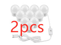 Zenvyra Glow — Dimmable LED Mirror Light String