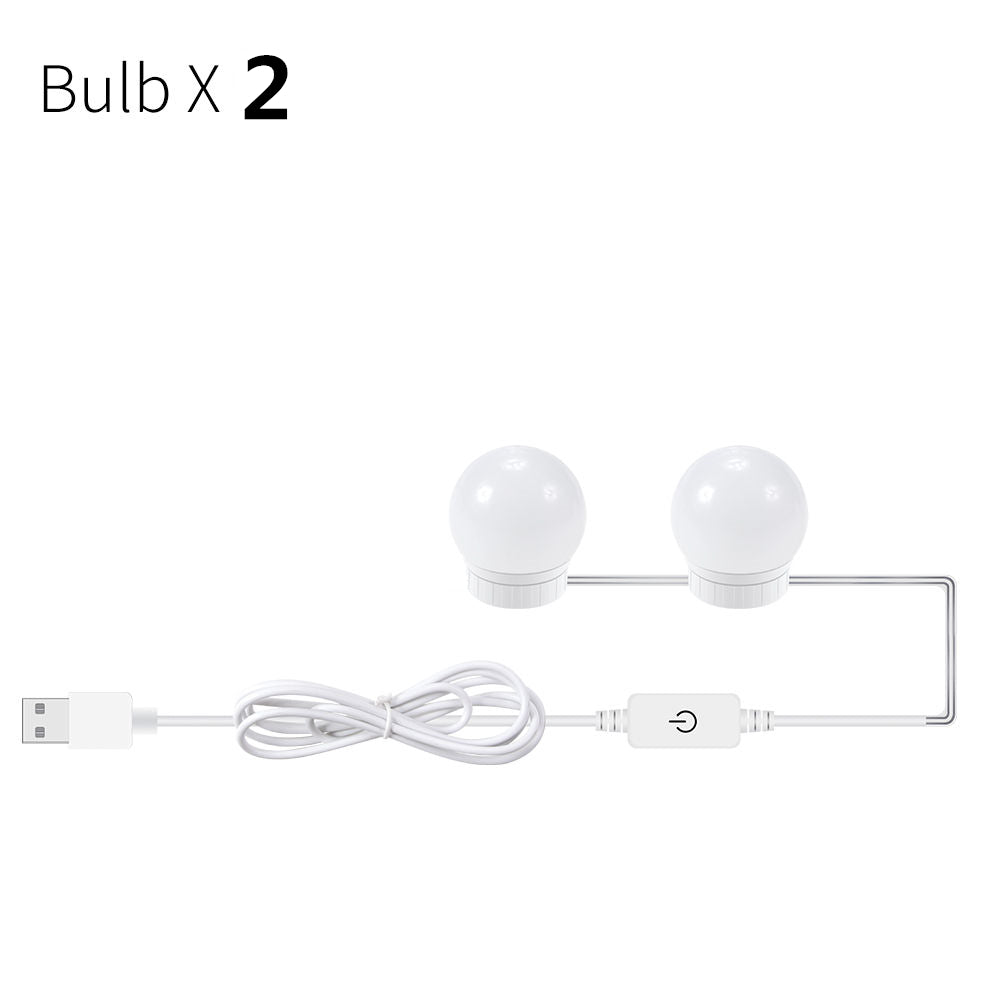 Zenvyra Glow — Dimmable LED Mirror Light String