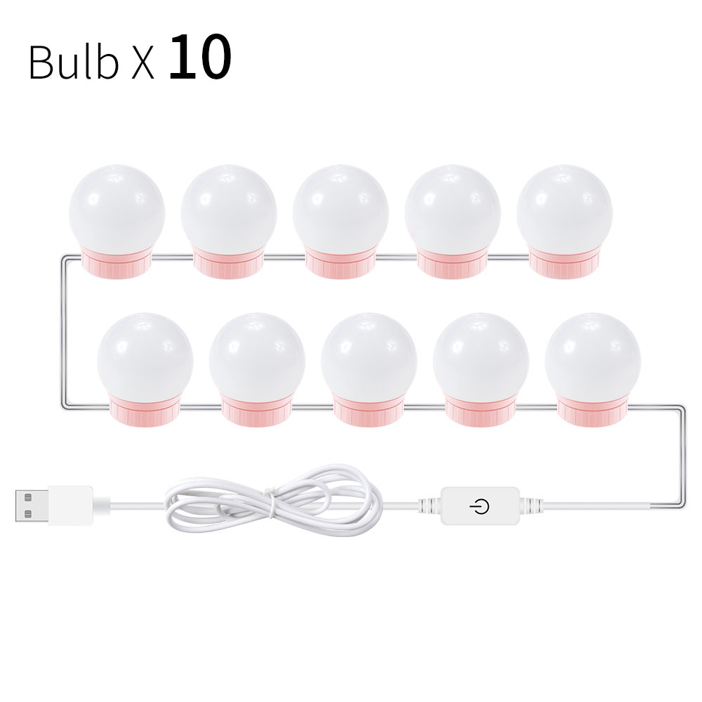 Zenvyra Glow — Dimmable LED Mirror Light String