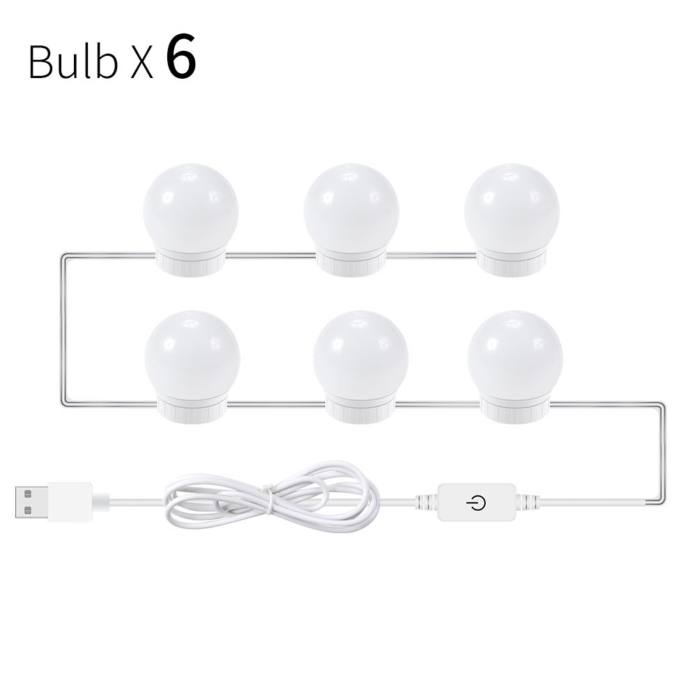 Zenvyra Glow — Dimmable LED Mirror Light String