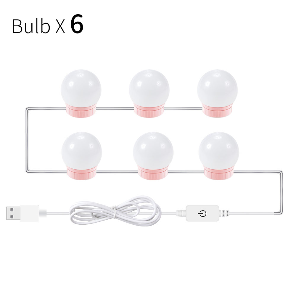 Zenvyra Glow — Dimmable LED Mirror Light String